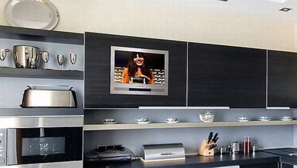built-in TV for kitchen LG