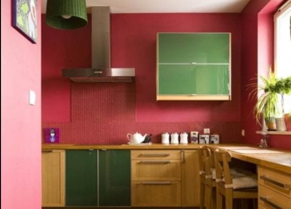 color kitchen color combination