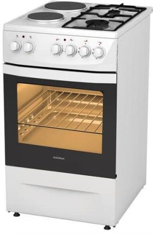combination cooker with electric oven