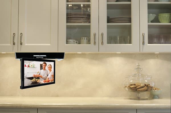 built-in TV for kitchen with wi-fi